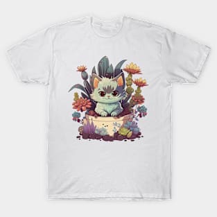 Cute kawaii cat T-Shirt